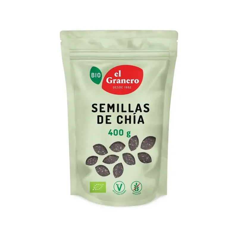 SEMILLAS DE CHÍA BIO, 400 G
