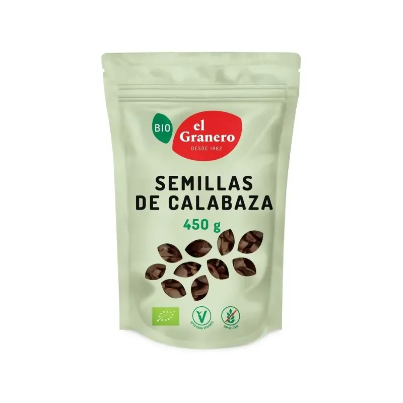 SEMILLAS DE CALABAZA BIO, 450 G