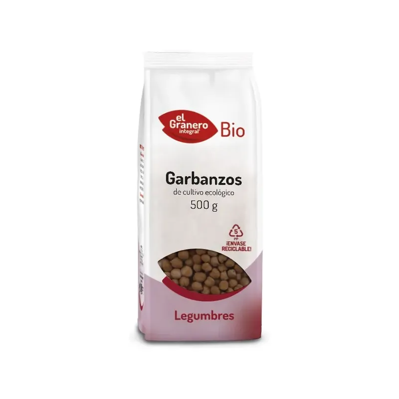 GARBANZOS BIO, 500 G