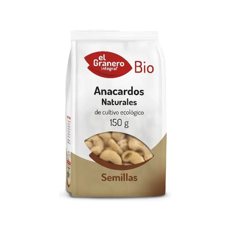 ANACARDOS NATURAL BIO, 150 G