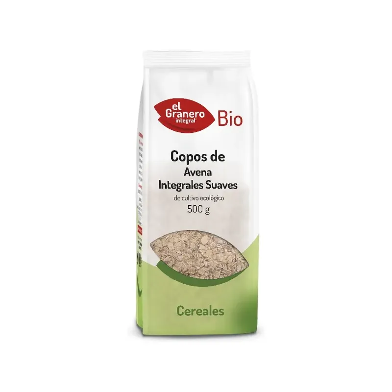 COPOS SUAVES DE AVENA INTEGRAL BIO 500 gr