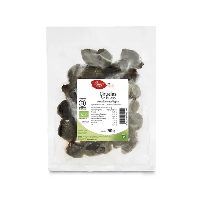 CIRUELAS SIN HUESO BIO, 250 G