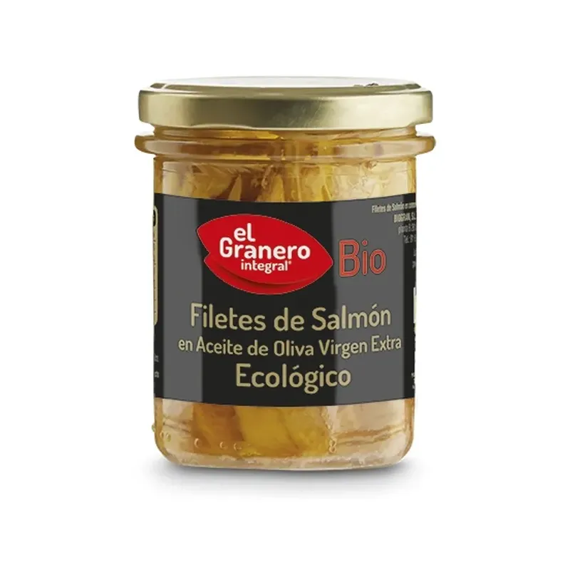 FILETES DE SALMÓN BIO, 195 G