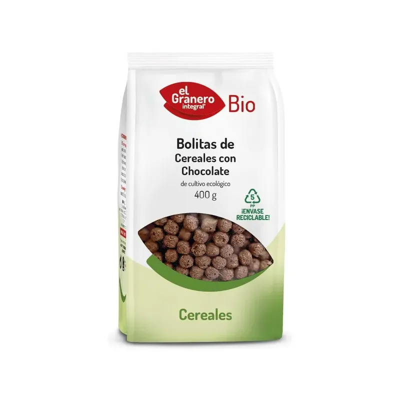 BOLITAS DE CEREALES CON CHOCOLATE B