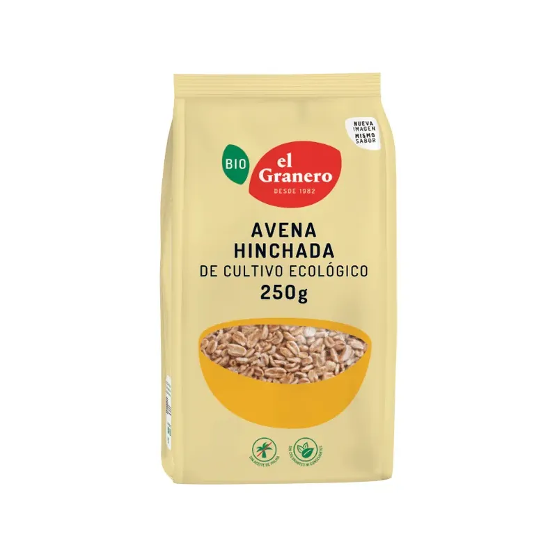 AVENA HINCHADA BIO, 250 G