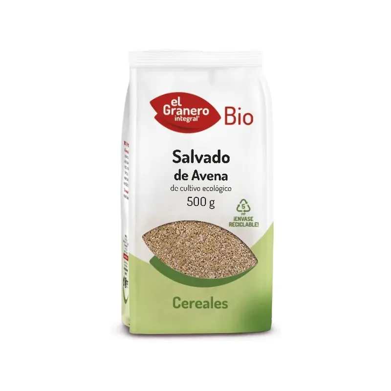 SALVADO DE AVENA BIO, 500 G
