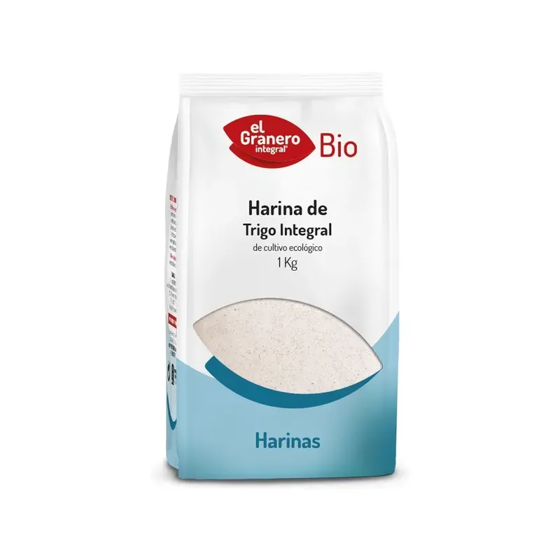 HARINA DE TRIGO INTEGRAL BIO, 1 KG