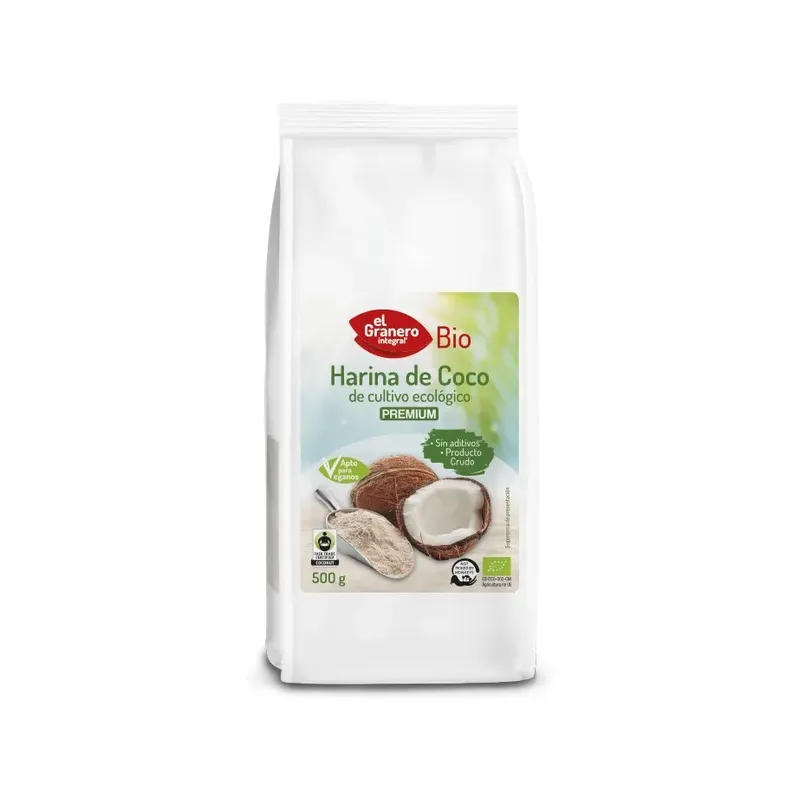 HARINA DE COCO BIO, 500 G