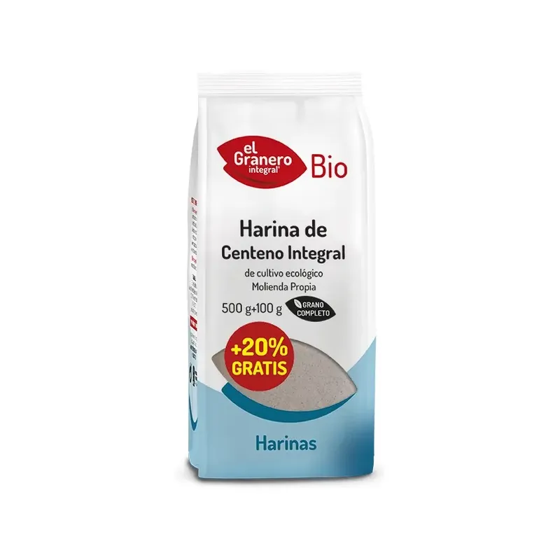 HARINA DE CENTENO INTEGRAL BIO, 500
