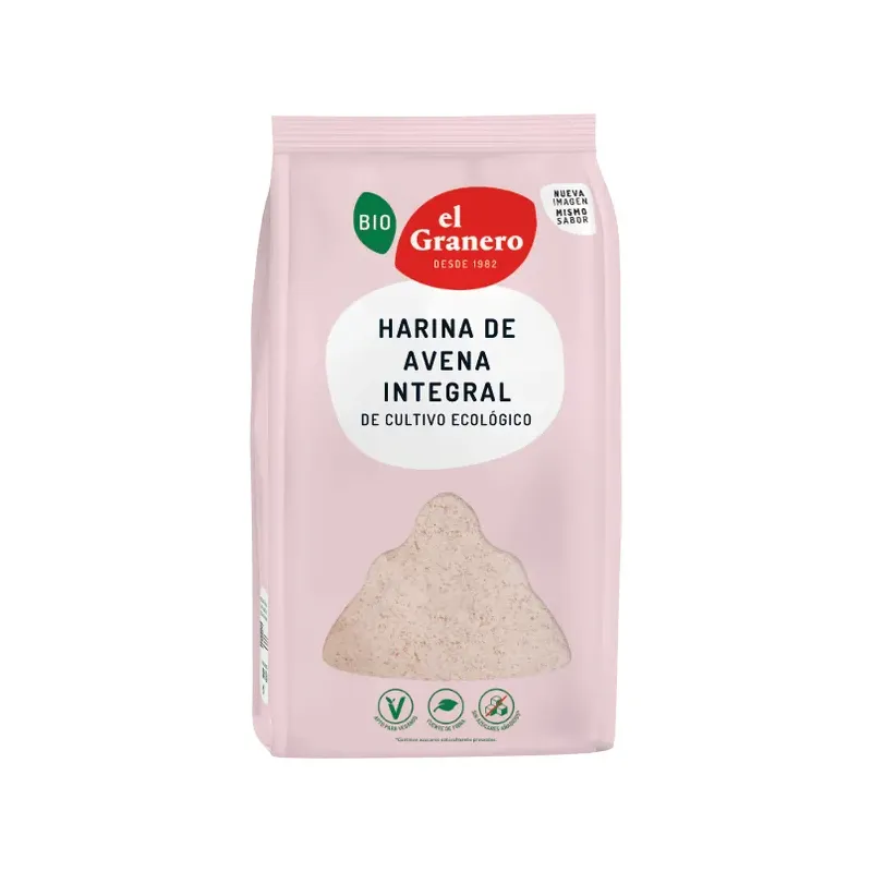HARINA DE AVENA INTEGRAL BIO, 1 KG