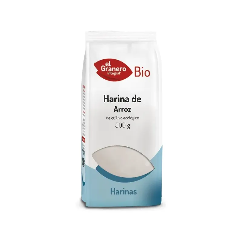 HARINA DE ARROZ BIO, 500 G S/G