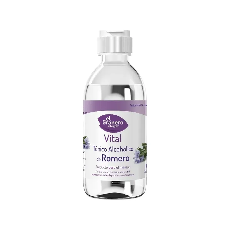 TÓNICO ALCOHÓLICO DE ROMERO, 250 ML