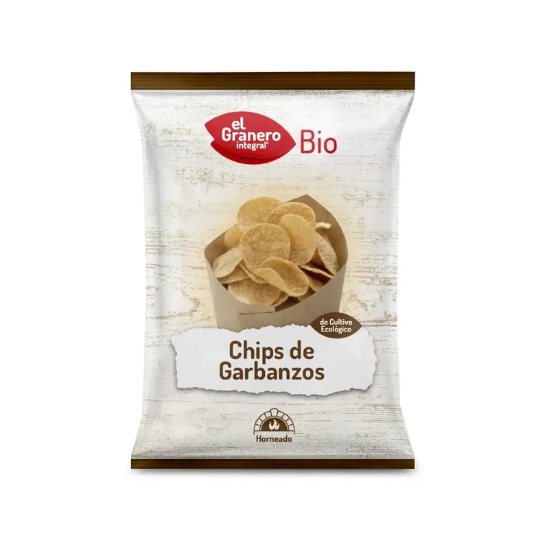 CHIPS DE GARBANZOS BIO, 80 G