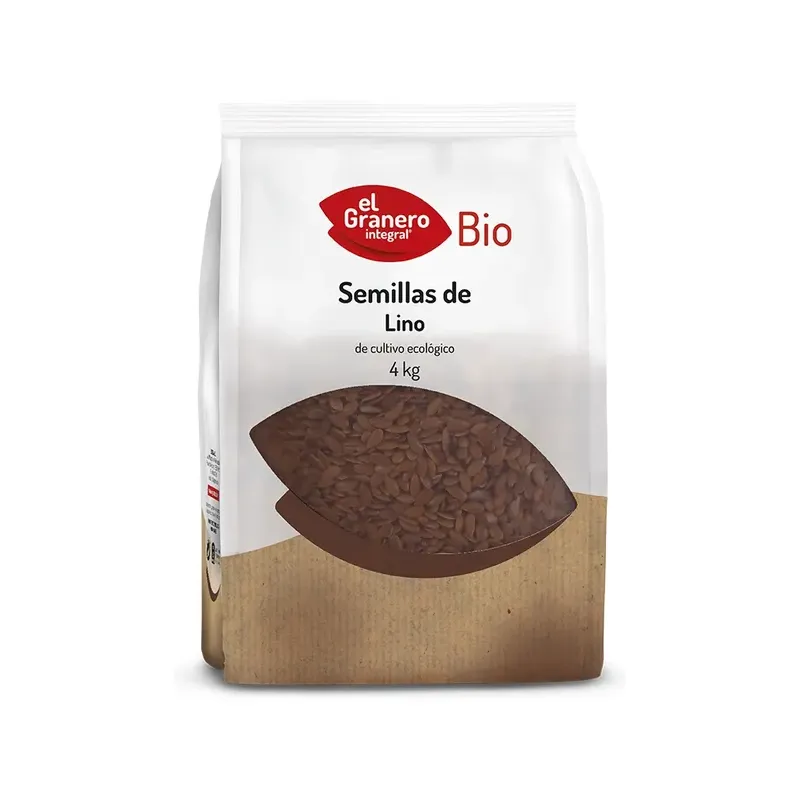 SEMILLAS DE LINO BIO, 4 KG