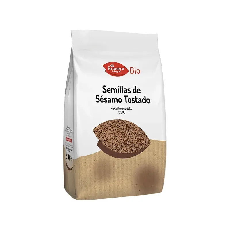 SEMILLAS DE SÉSAMO TOSTADO BIO, 3,5