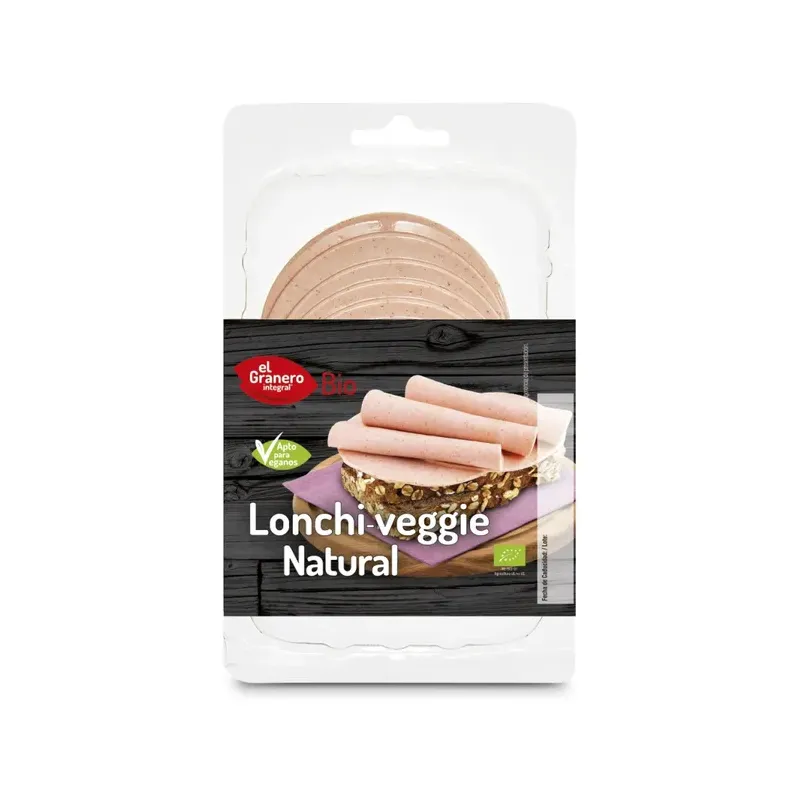 LONCHAS VEGANAS SABOR NATURAL BIO,