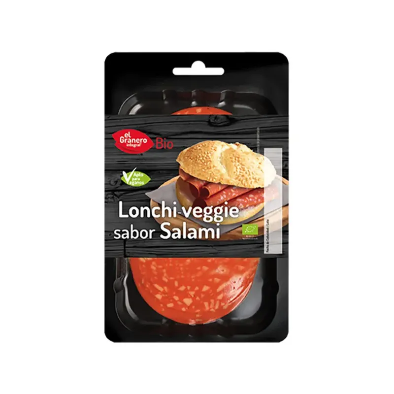 LONCHAS VEGANAS SABOR SALAMI BIO, 1
