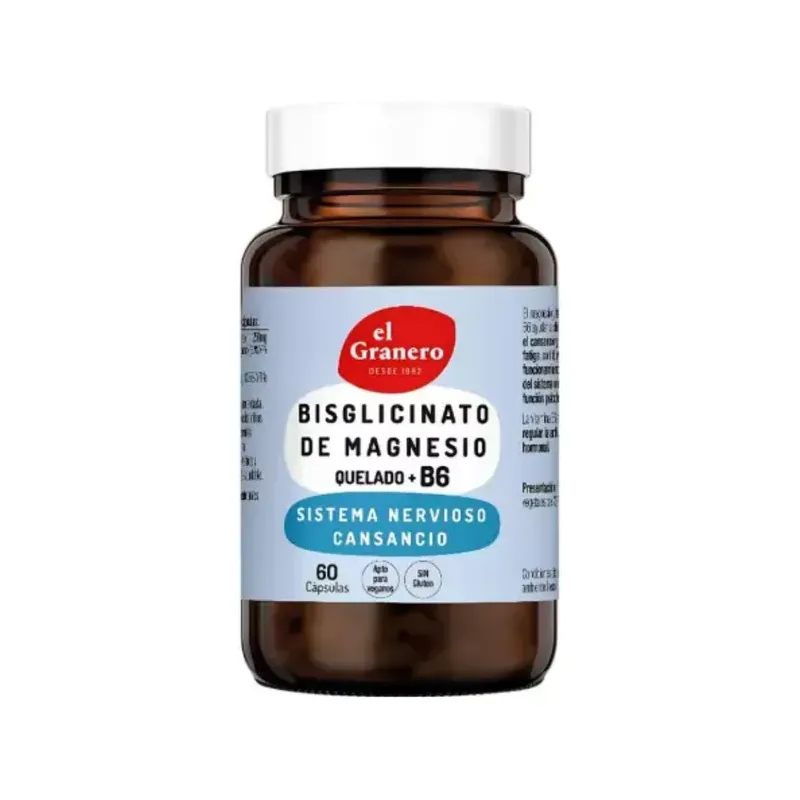 BISGLICINATO DE MAGNESIO con vitamina B6