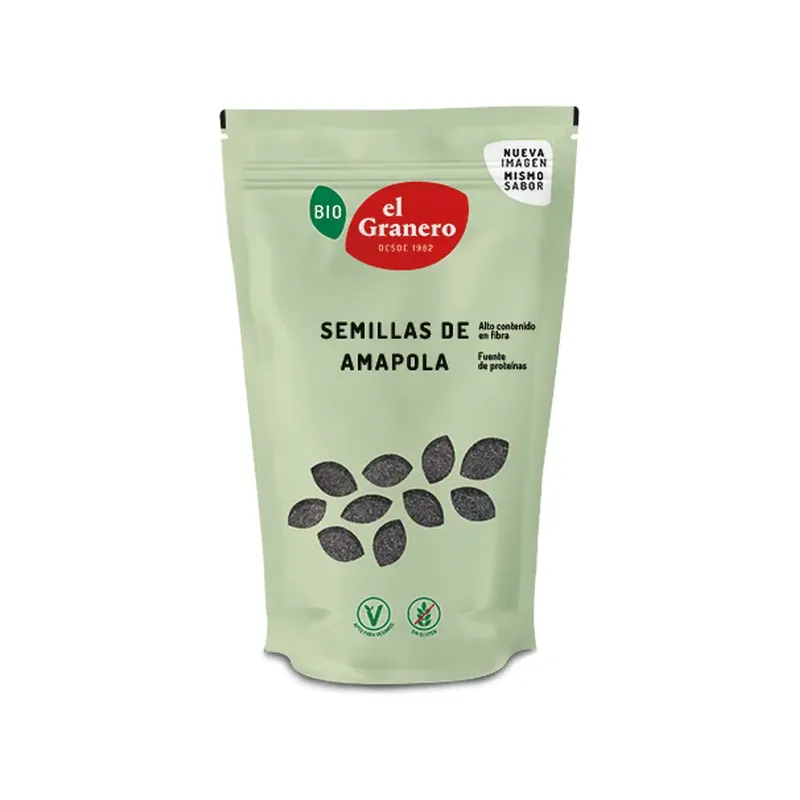 SEMILLAS DE AMAPOLA BIO, 200 G