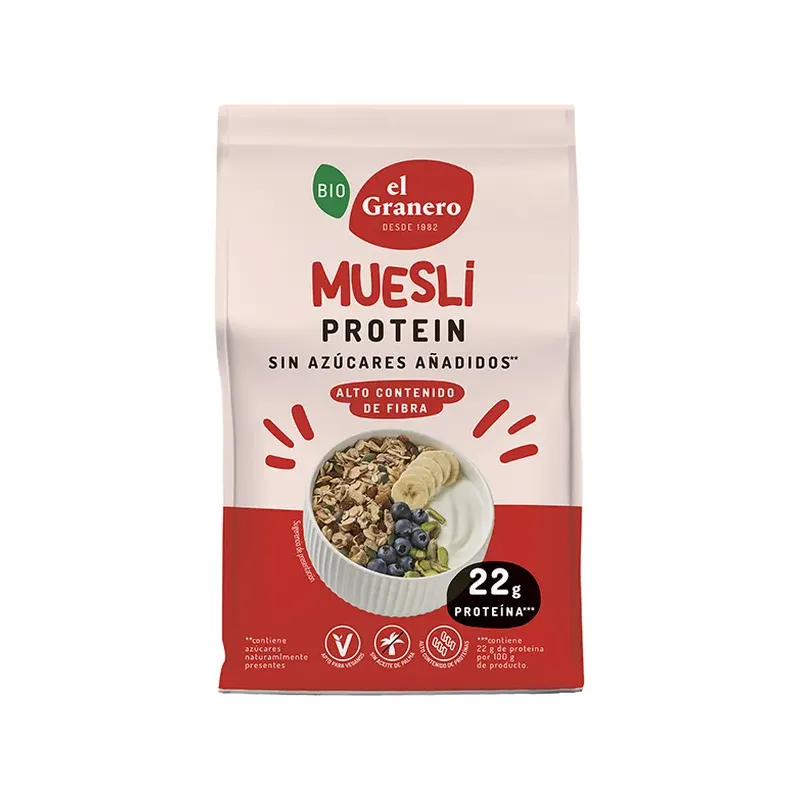MUESLI PROTEIN BIO, 375 G