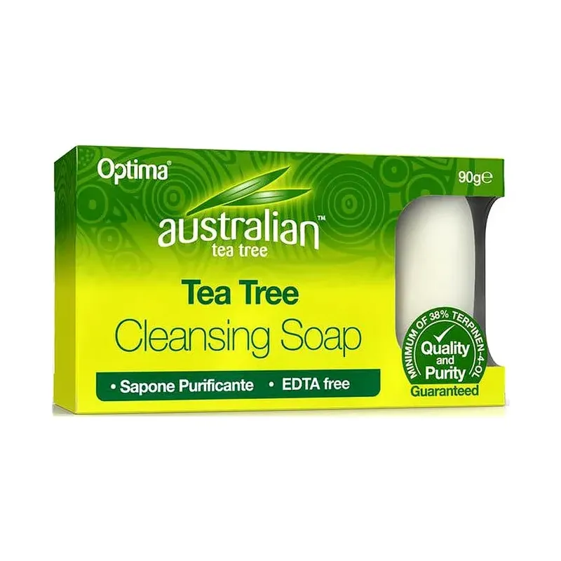 JABÓN PASTILLA ÁRBOL DEL TÉ 90GRS -