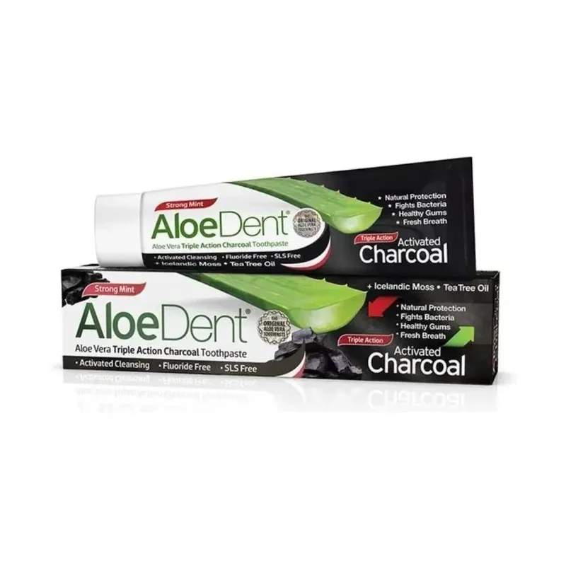 DENTÍFRICO ALOE VERA CARBON ACTIVO