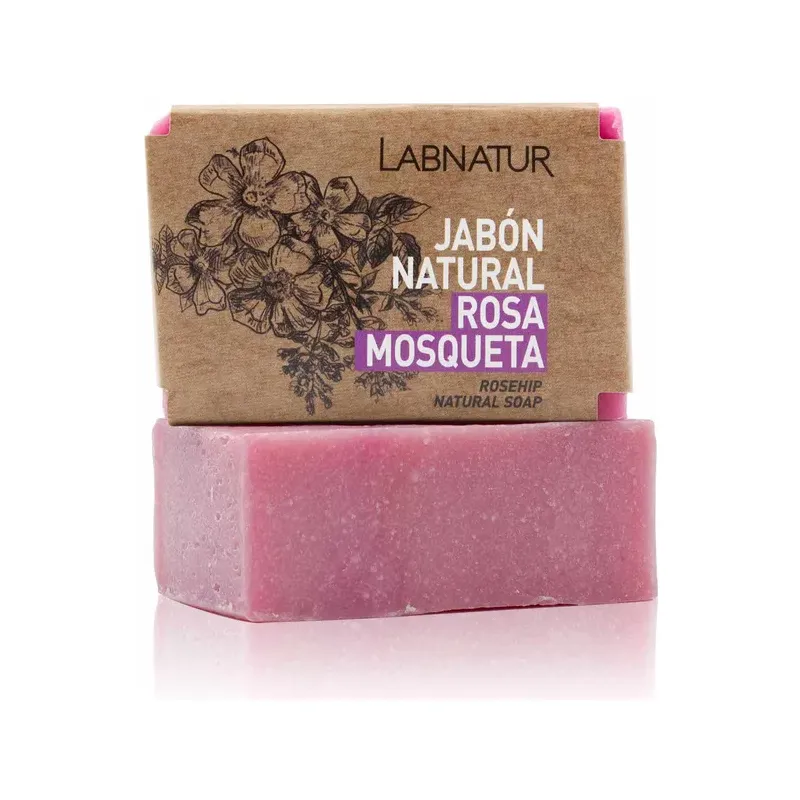 JABON NATURAL LABNATUR 100gr ROSA MOSQUETA
