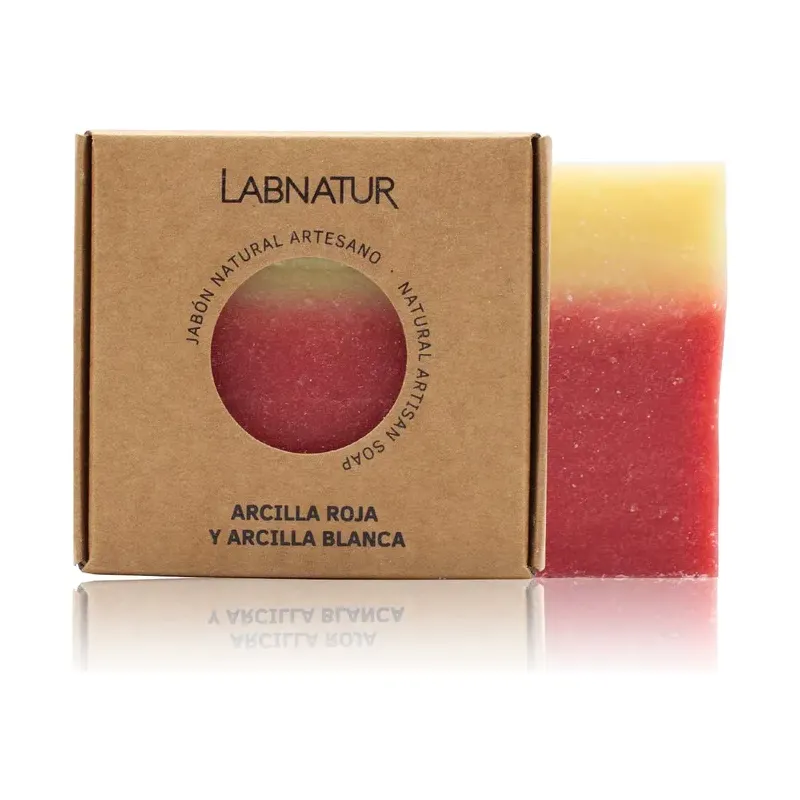 JABON NATURAL PREMIUM LABNATUR 100gr ARCILLA NATURAL LÍNEA SYS PREMIUM