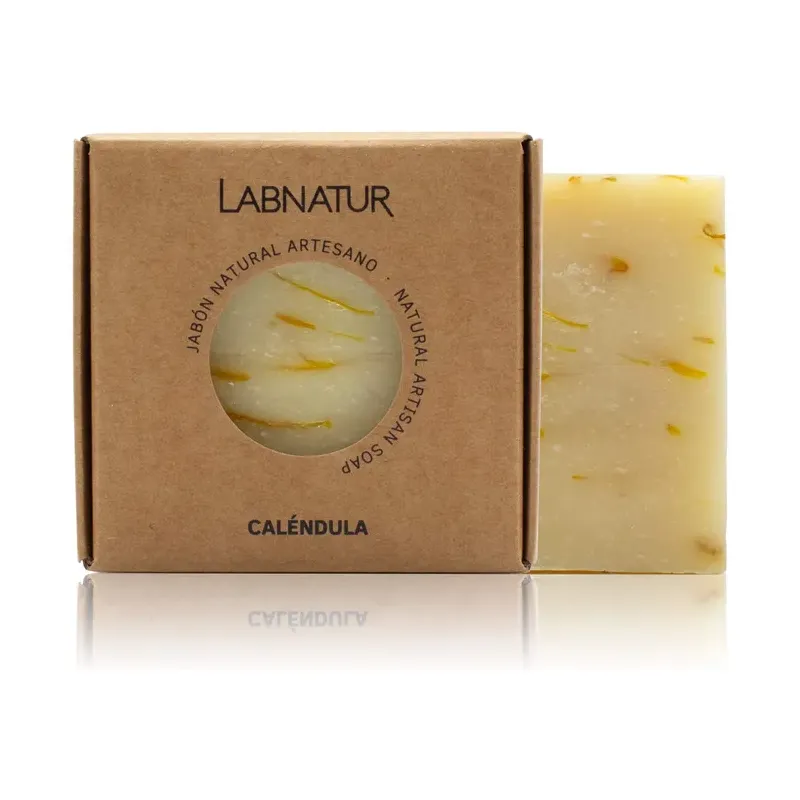 JABON NATURAL PREMIUM LABNATUR 100gr CALENDULA NATURAL LÍNEA SYS PREMIUM