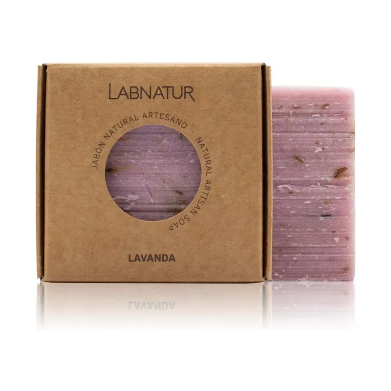 JABON NATURAL PREMIUM LABNATUR 100gr LAVANDA NATURAL LÍNEA SYS PREMIUM
