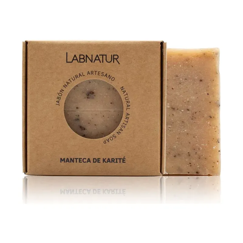 JABON NATURAL PREMIUM LABNATUR 100gr MANTECA KARIT NATURAL LÍNEA SYS PREMIUM