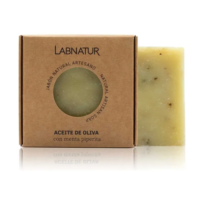 JABON NATURAL PREMIUM LABNATUR 100gr ACEITE OLIVA NATURAL LÍNEA SYS PREMIUM