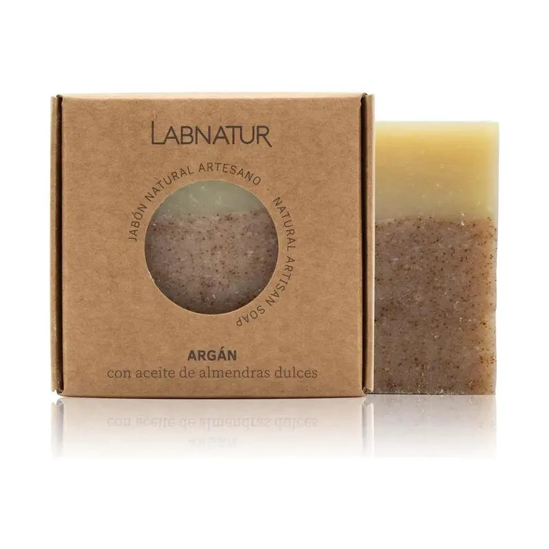 JABON NATURAL PREMIUM LABNATUR 100gr ARGAN NATURAL LÍNEA SYS PREMIUM