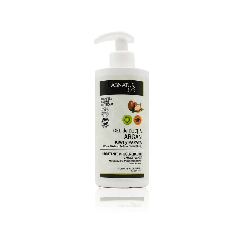 LABNATUR BIO GEL DE DUCHA ARGAN, KIWI Y PAPAYA 450