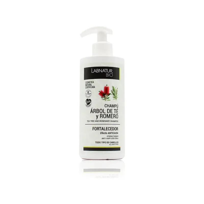 LABNATUR BIO CHAMPÚ FORTALECEDOR ÁRBOL DE TÉ Y ROM ROMERO