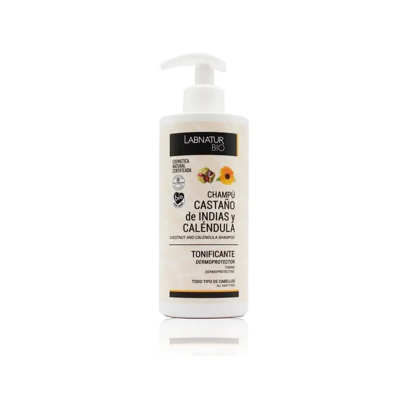 LABNATUR BIO CHAMPÚ TONIFICANTE CASTAÑO INDIAS Y C