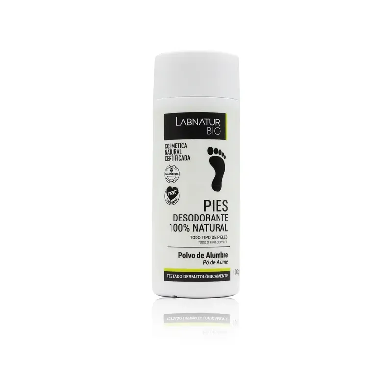 LABNATUR BIO DESODORANTE NATURAL ALUMBRE POLVO PIE