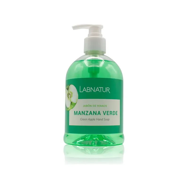 JABON MANOS LABNATUR 500ml MANZANA VERDE