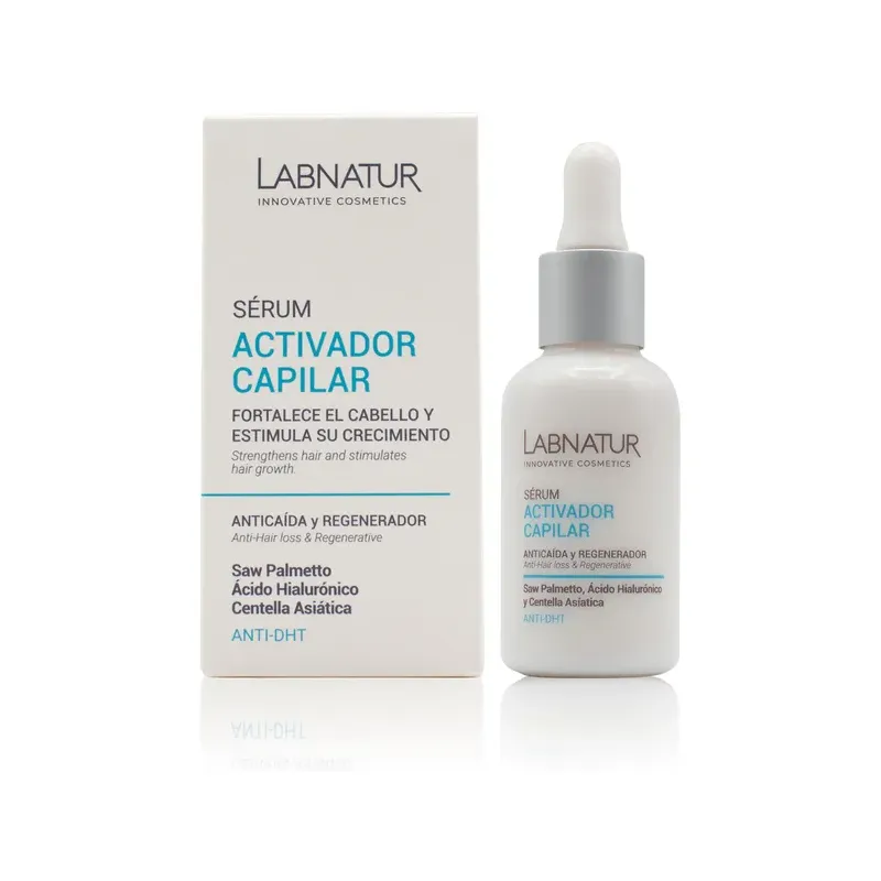 SERUM ACTIVADOR CAPILAR LABNATUR 30ml ANTICAIDA Y ANTICAIDA REGENERADOR