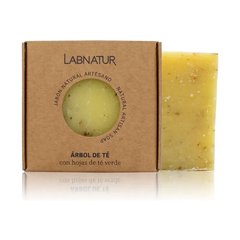 JABON NATURAL PREMIUM LABNATUR 100gr ÁRBOL DEL TÉ NATURAL LÍNEA SYS PREMIUM