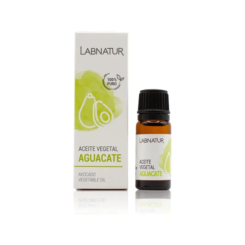 ACEITE VEGETAL 100% PURO LABNATUR 10ml AGUACATE