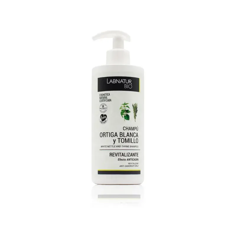 LABNATUR BIO CHAMPÚ REVITALIZANTE ORTIGA BLANCA Y LABNATUR BIO  450 ML