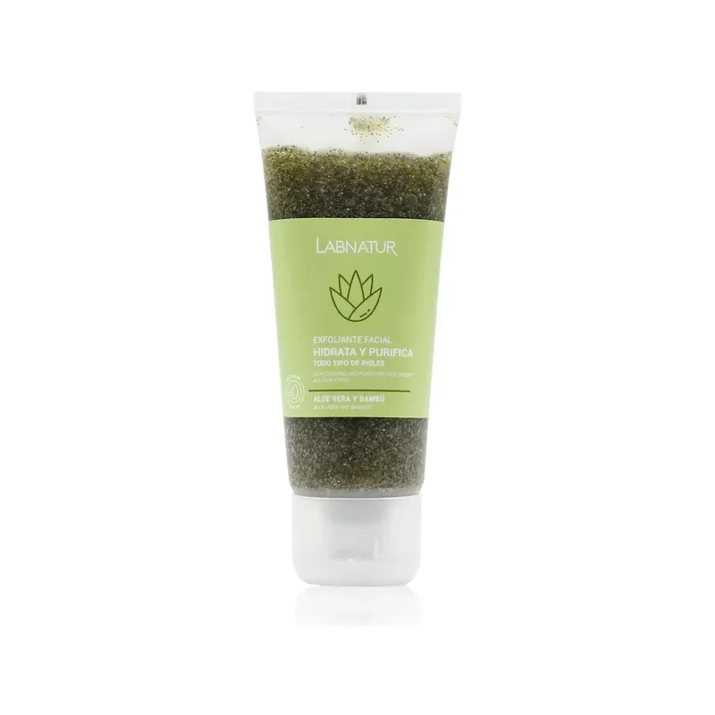 EXFOLIANTE FACIAL LABNATUR 100ML ALOE VERA Y BAMBU 100ml