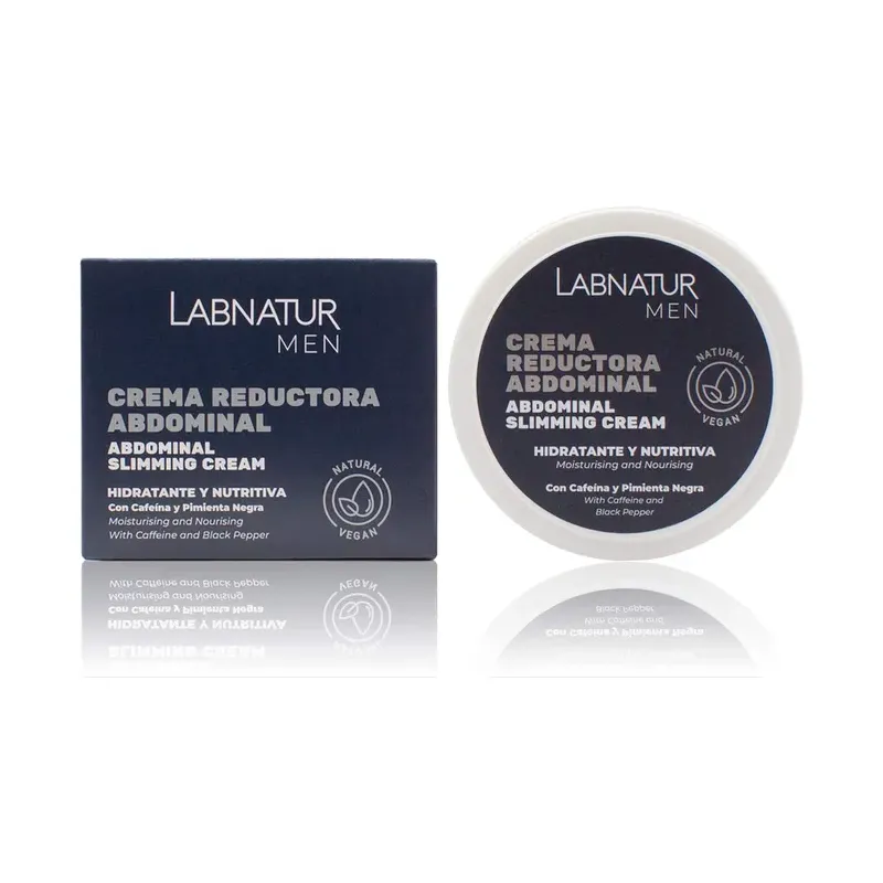 CREMA REDUCTORA LABNATUR CINTURA Y ABDOMEN HOMBRE 300ml.