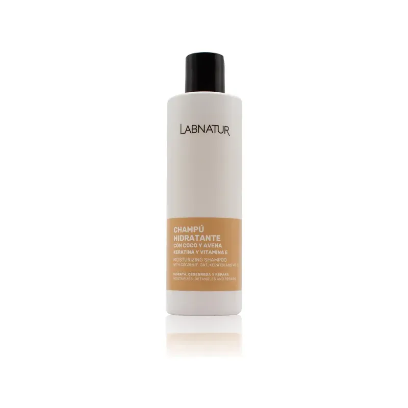CHAMPU HIDRATANTE COCO Y AVENA CON KERATINA LABNAT 250ml