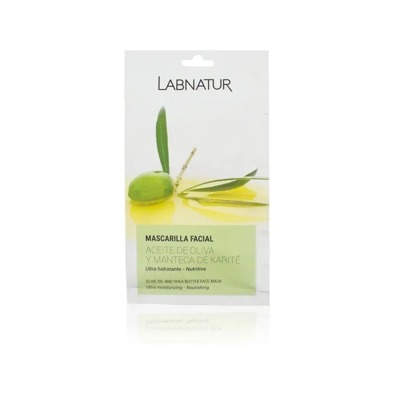 MASCARILLA FACIAL LABNATUR ACEITE OLIVA Y KARITE 1 15ML