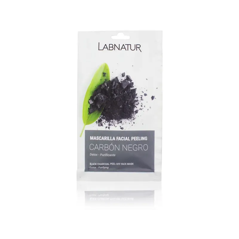 MASCARILLA FACIAL LABNATUR PEELING CARBON NEGRO 10 10ML