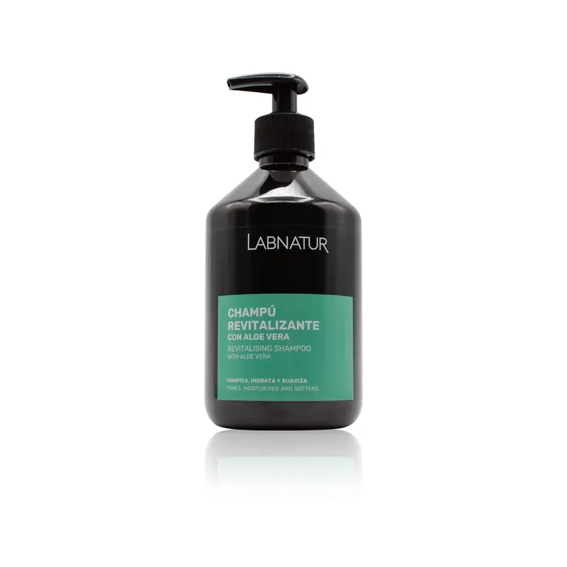 CHAMPU REVITALIZANTE CON ALOE VERA LABNATUR 500ml