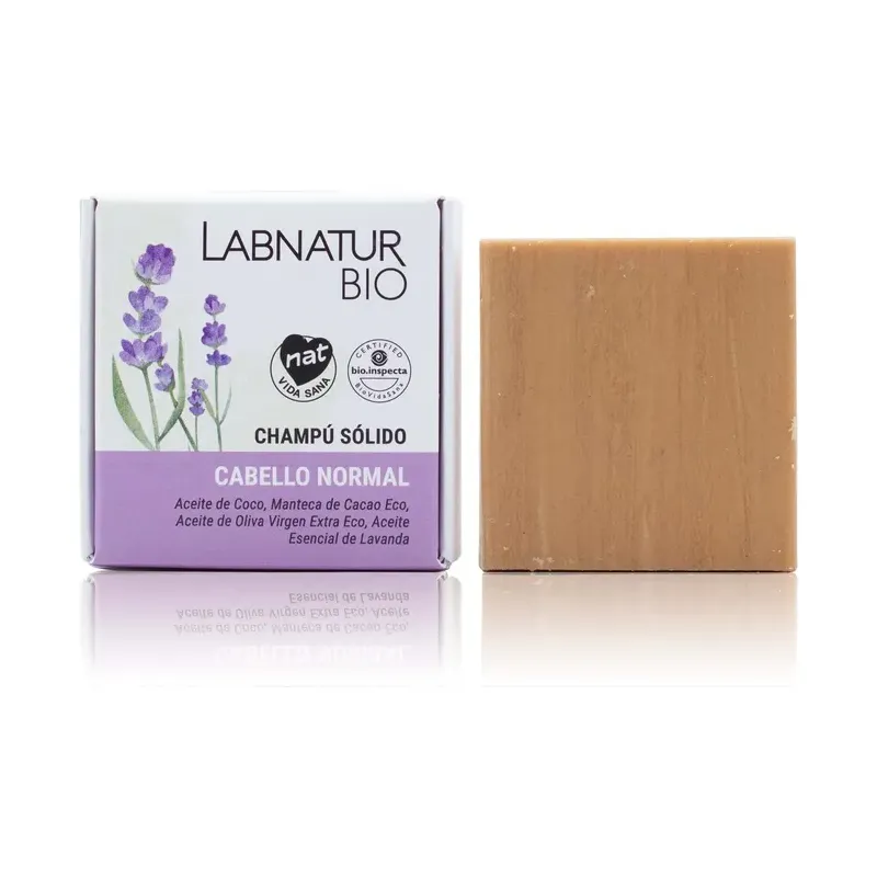 CHAMPU SOLIDO LABNATUR BIO 75gr NORMAL LABNATUR .