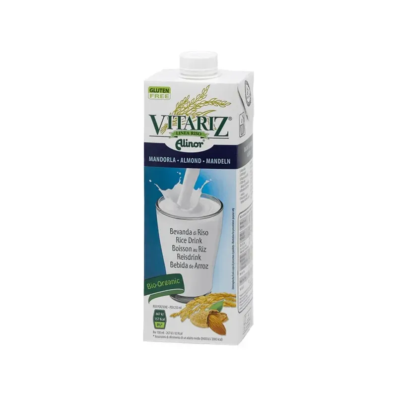 CAJA 10 UDS BEBIDA ARROZ ALMENDRAS VITARIZ 1L
el litro te saldría a 2.17€